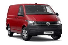 Van Hire Darwen - Red VW Transporter Automatic - Van hire Darwen