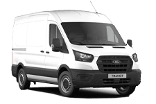 Van Hire Darwen - White Ford Transit SWB - Van hire Darwen